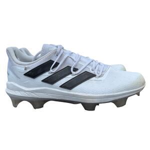 Adidas Adizero Afterburner 8 Pro TPU Baseball‎ Cleats Mens 10.5 White SPG 753001